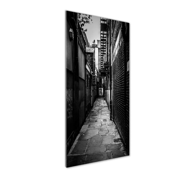 Quadro in vetro verticale Strade cittadine