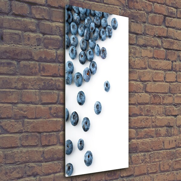 Quadro in vetro verticale Frutti di bosco