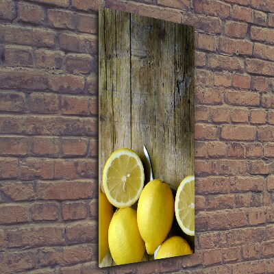 Quadro di vetro verticale Limoni
