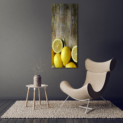 Quadro di vetro verticale Limoni