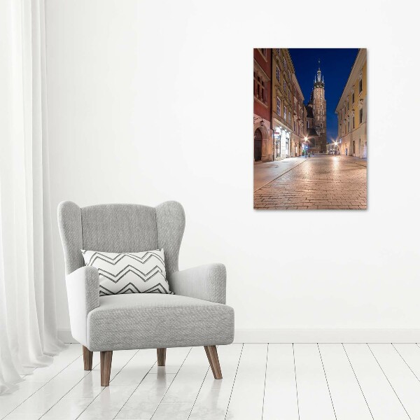 Quadro in vetro verticale Cracovia, Polonia