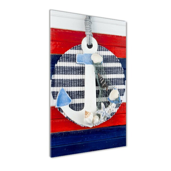 Quadro di vetro verticale Ancorare