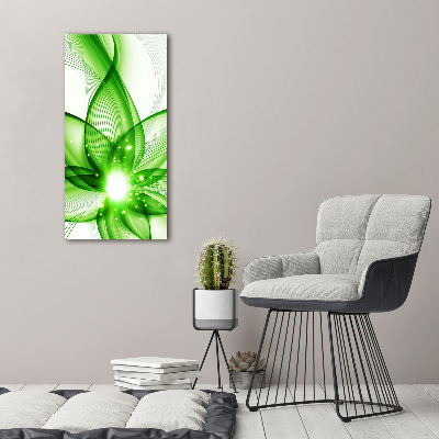 Quadro vetro verticale Astrazione