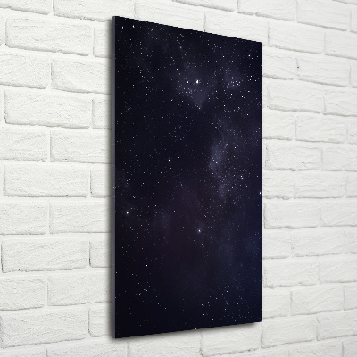 Quadro vetro verticale Costellazione
