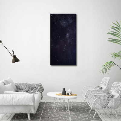 Quadro vetro verticale Costellazione