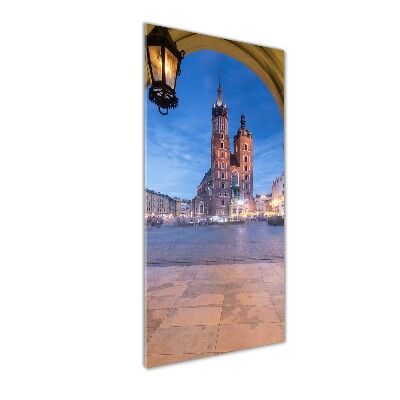 Quadro in vetro verticale Cracovia, Polonia