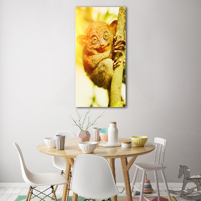 Quadro di vetro verticale Tarsio fantasma