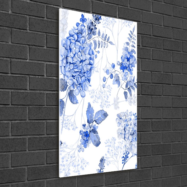 Quadro vetro verticale Senza