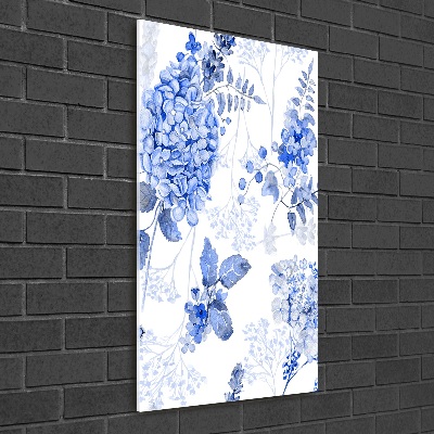 Quadro vetro verticale Senza