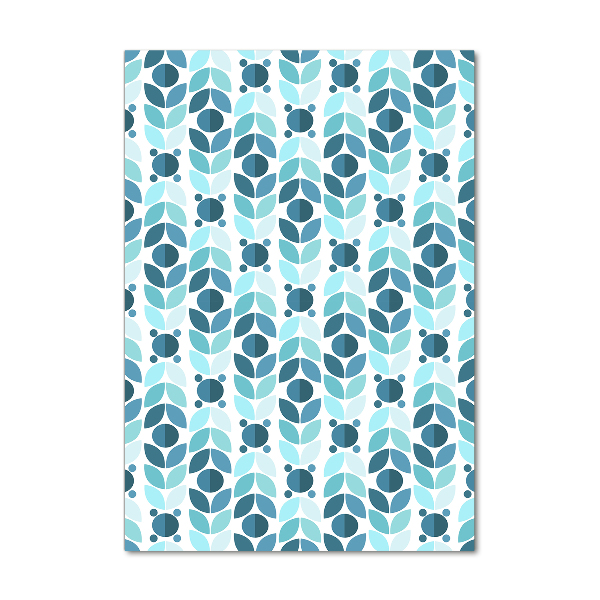 Quadro in vetro verticale Sfondo geometrico