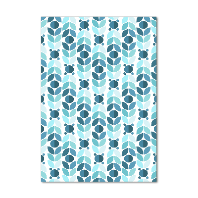 Quadro in vetro verticale Sfondo geometrico