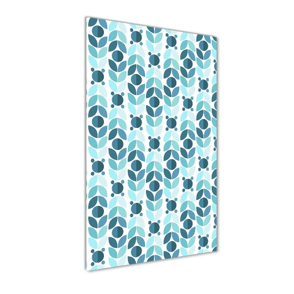 Quadro in vetro verticale Sfondo geometrico