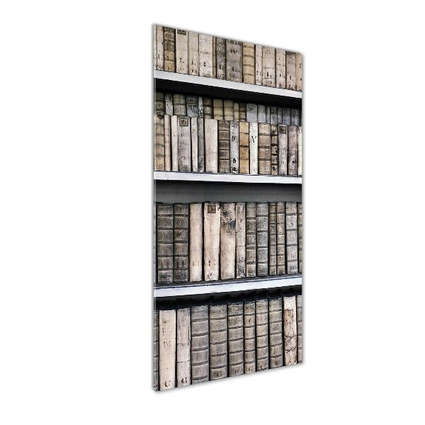 Quadro vetro verticale Libreria