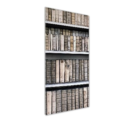 Quadro vetro verticale Libreria