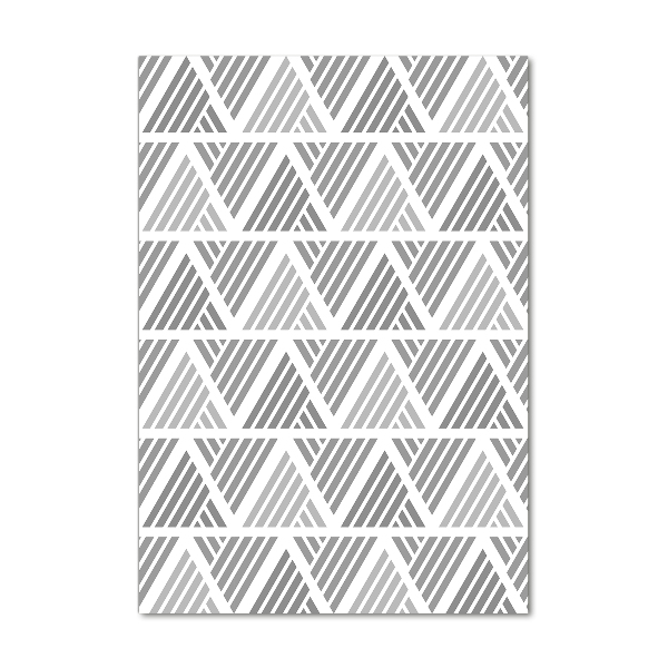 Quadro vetro verticale Sfondo geometrico