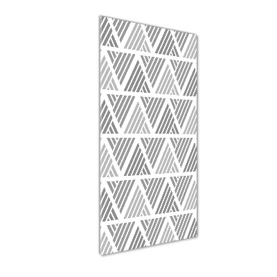 Quadro vetro verticale Sfondo geometrico