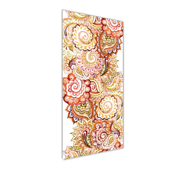 Quadro vetro verticale Ornamenti