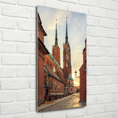 Quadro in vetro verticale Breslavia, Polonia