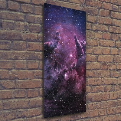 Quadro di vetro verticale Nebulosa