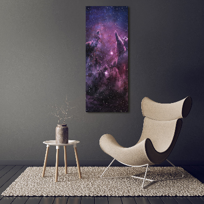 Quadro di vetro verticale Nebulosa