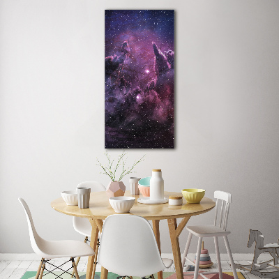 Quadro di vetro verticale Nebulosa