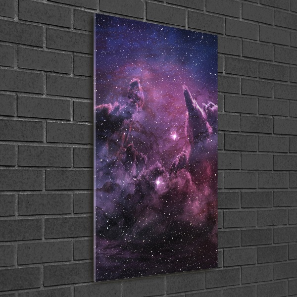 Quadro di vetro verticale Nebulosa