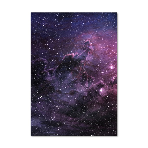 Quadro di vetro verticale Nebulosa