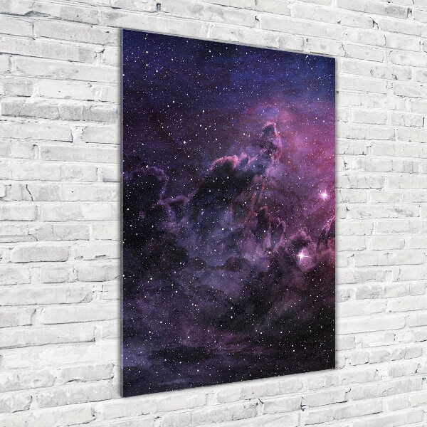 Quadro di vetro verticale Nebulosa