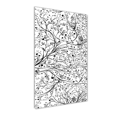 Quadro di vetro verticale Rami