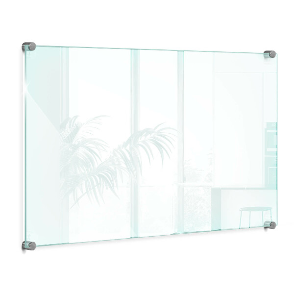 Pannello retrocucina trasparente