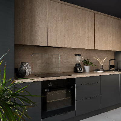 Pannello retrocucina trasparente