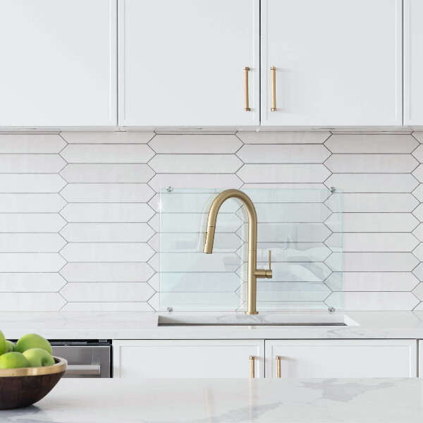 Pannello retrocucina trasparente