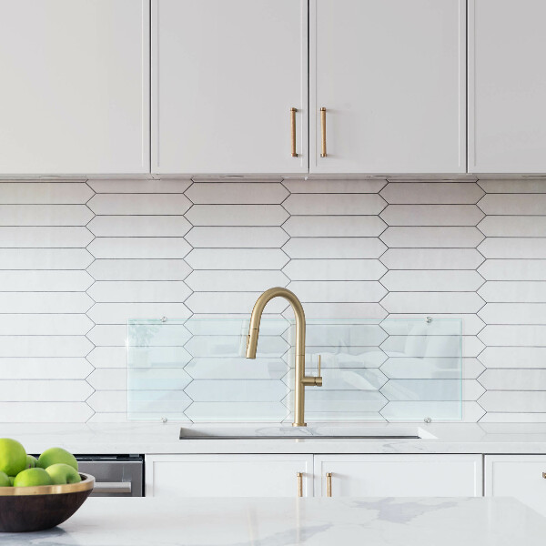 Pannello retrocucina trasparente