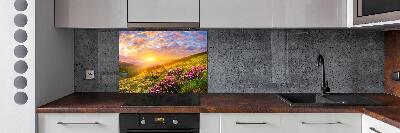 Pannello retrocucina con stampa 