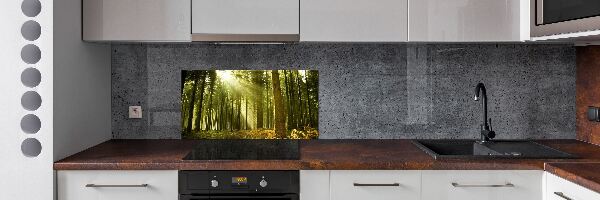 Rivestimento parete cucina con finitura effetto Pineta