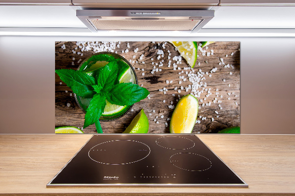 Pannello paraschizzi cucina con motivo Mojito