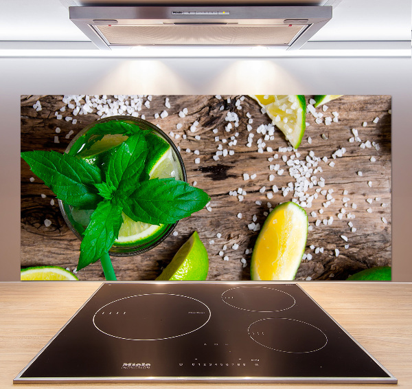 Pannello paraschizzi cucina con motivo Mojito