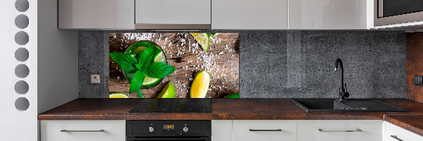 Pannello paraschizzi cucina con motivo Mojito