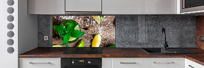 Pannello paraschizzi cucina con motivo Mojito