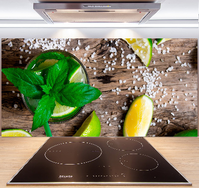 Pannello paraschizzi cucina con motivo Mojito
