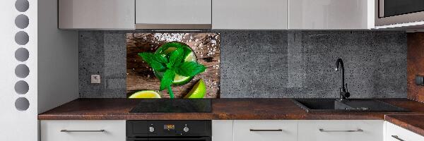 Pannello paraschizzi cucina con motivo Mojito