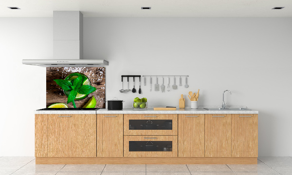 Pannello paraschizzi cucina con motivo Mojito