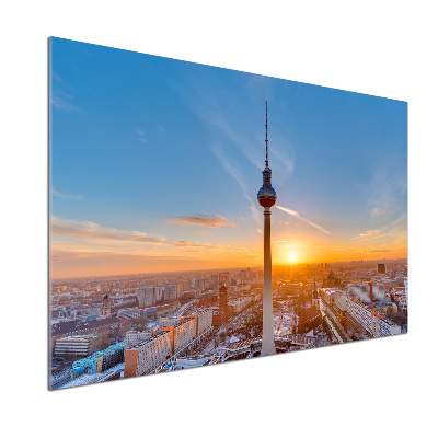 Rivestimento parete cucina con vano per torre televisiva