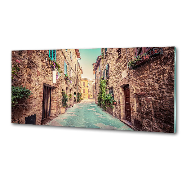 Rivestimento parete cucina con motivo Strade italiane