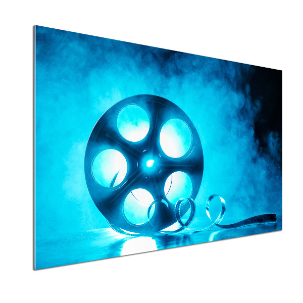 Pannello retrocucina con rullo per applicazione della pellicola