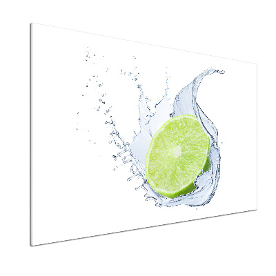 Pannello retrocucina in finitura lime