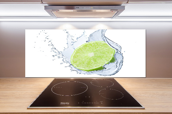 Pannello retrocucina in finitura lime