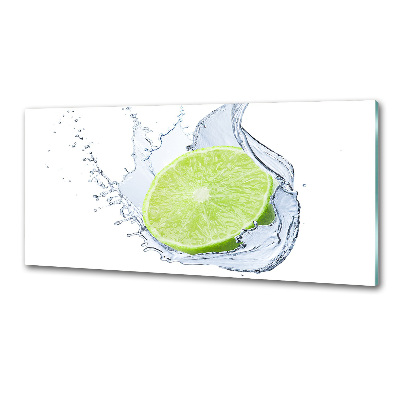 Pannello retrocucina in finitura lime