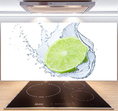 Pannello retrocucina in finitura lime