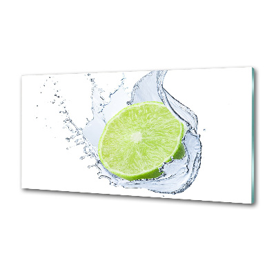 Pannello retrocucina in finitura lime